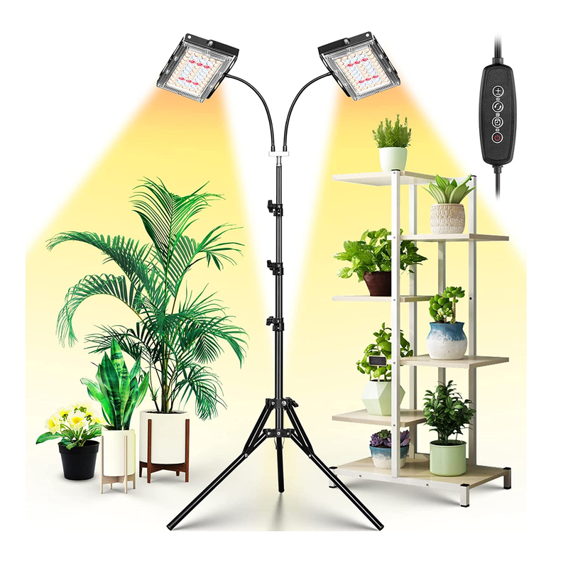 Grow Light with Stand | LBW Full Spectrum 150W LED Floor Plant Light for Indoor Plants