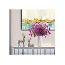 Grunyia UV Resistant Outdoor Artificial Flowers| Indoor and Outdoor Fake Plants | Pot to Hang in the Home | Garden Decoration | 10 Packs