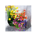 Grunyia UV Resistant Outdoor Artificial Flowers| Indoor and Outdoor Fake Plants | Pot to Hang in the Home | Garden Decoration | 10 Packs