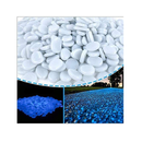 HTWNK Glow in The Dark Rocks for Outdoor Decoration