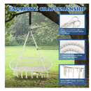 Macrame Hammock Swing Bohemian Style | Hand Woven Cotton Macramé Hammock