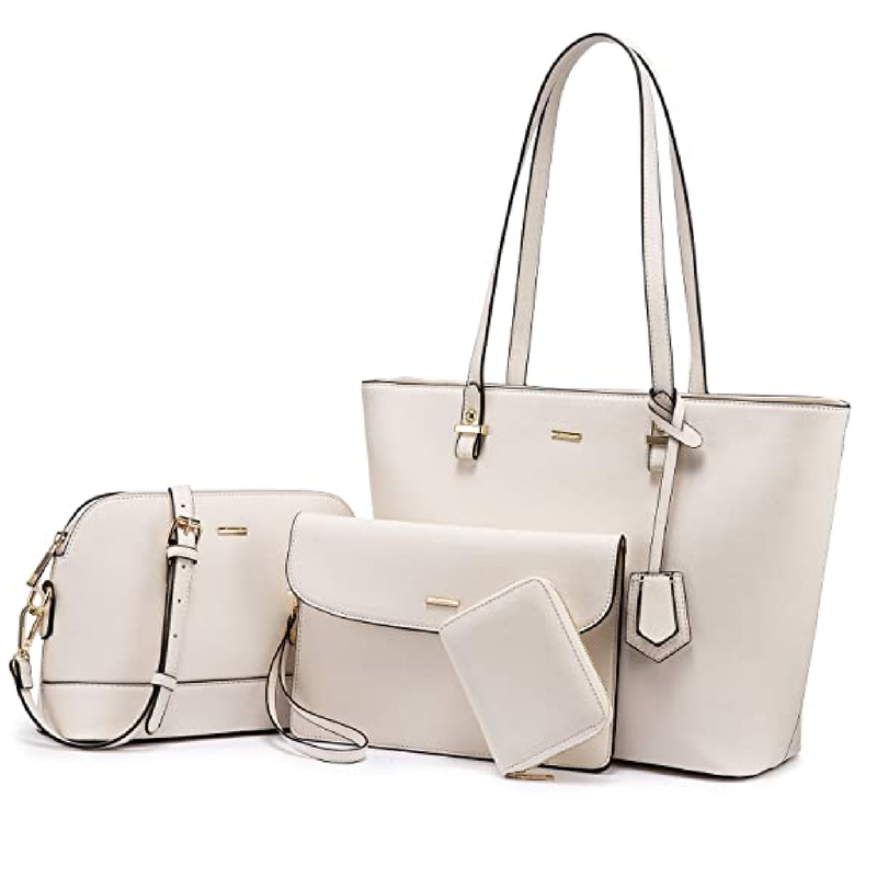 Handbags for Women Shoulder Bags Tote Satchel Hobo 3pcs Purse Set