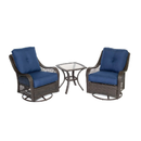 Hanover ORLEANS Swivel Rocking Chair | 3 Pieces
