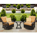 Hanover ORLEANS Swivel Rocking Chair | 3 Pieces