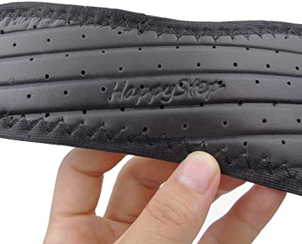 HappyStep1PairCottonTerryBarefootSummerInsoles_SweatAbsorbentandMoistureControlBlack_WhiteWomen6.jpg