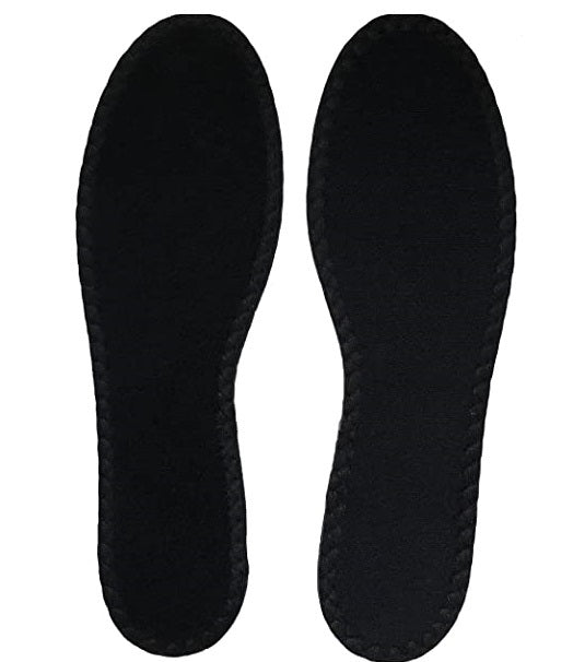 HappyStep2PairBlackCottonTerryBarefootSummerInsoles_SweatAbsorbentandMoistureControl2.jpg