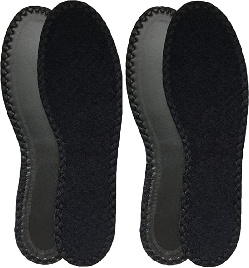 HappyStep2PairBlackCottonTerryBarefootSummerInsoles_SweatAbsorbentandMoistureControl_1.jpg