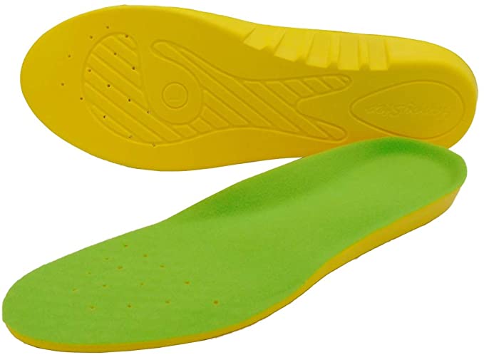 Happystep Plantar Fasciitis Orthotic Memory Foam Shoe Inserts Wide Insoles Cushioned Arch Support