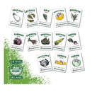 Heirloom Vegetable Seeds for Planting: 13 Varieties of Organic Non-GMO Open Pollinated Garden Seed