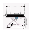 Hipet | Heavy Duty Electric Pet Grooming Table with X-Lift