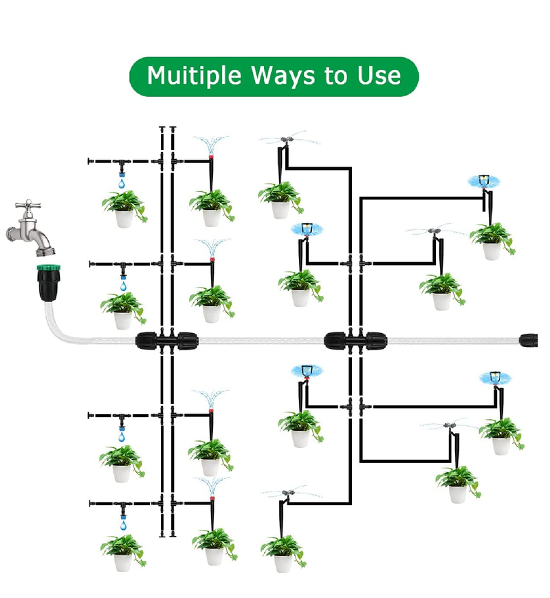 Homga Drip Irrigation Kit | Plant Irrigation System