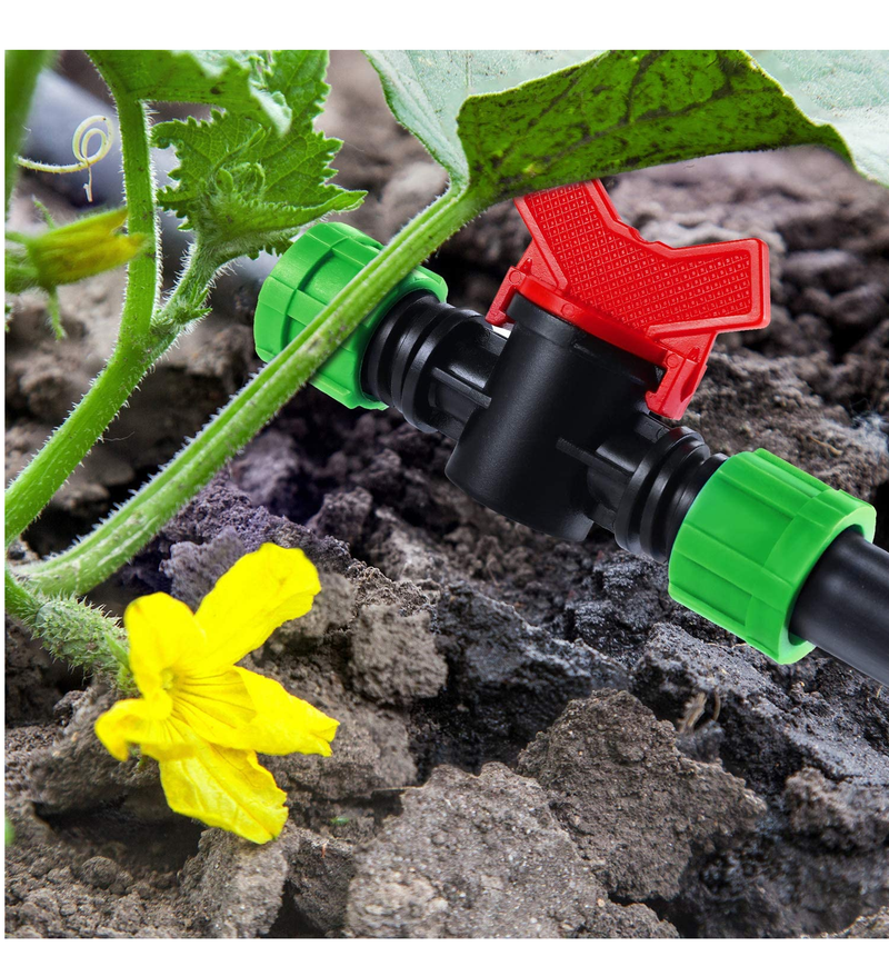 Hotop | 6 Piece Drip Irrigation Shut Off Valve