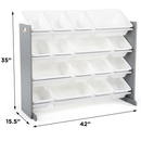 Humble Crew Supersized Wood Toy Storage Organizer Extra Large