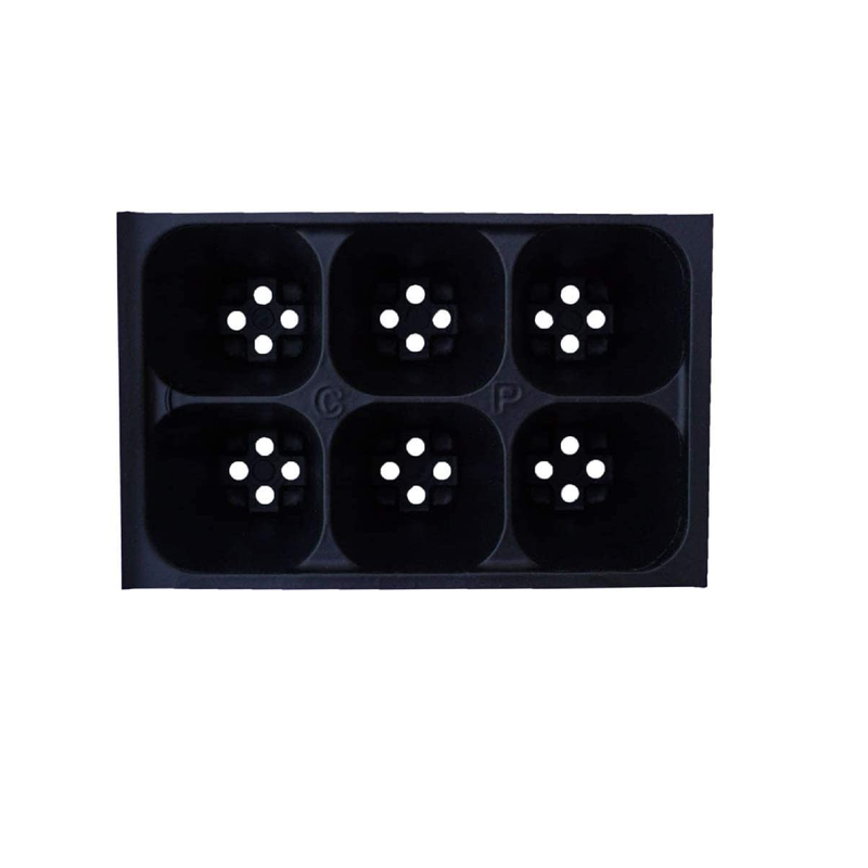 Hydroponic Seed Starter Tray| 144 Cells | 24 Trays - 6 Cells Per Tray|  THCity Stakes