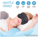 IMAK Pain Relief Compression Mask and Eye Pillow Cold Therapy Blocks Light
