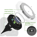 INCX Solar In Ground Lights 12 Packs 8 LED Solar Garden Lights