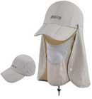 Icolor UPF 50+ Sun Cap Fishing Hats Ponytail