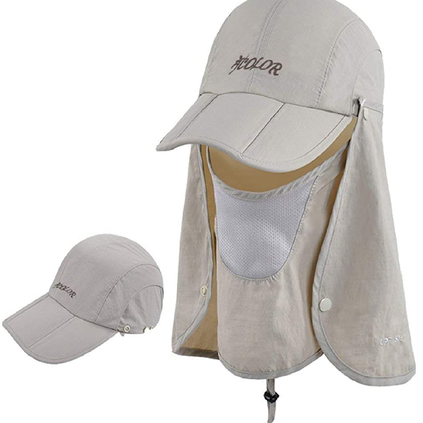 Women Baseball Cap Fashion Sun Breathable Hat Adjustable Beach Baseball Caps  New Football Visor (C-Beige, One Size)