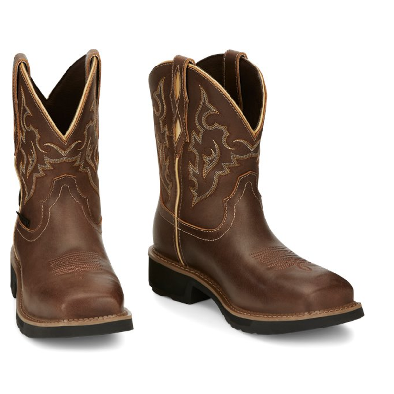 Justin Boots Womens Jalena Nano Comp Toe | Style GY9978 Color Brown