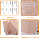 JARLINK 2 Pack 5 Shelf Over The Door Hanging Organizer Wall Storage for Bedroom