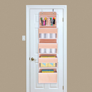 JARLINK 2 Pack 5 Shelf Over The Door Hanging Organizer Wall Storage for Bedroom