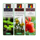 JCBritw LED Grow Lights with Stand 6 Band Colors with UV IR Table Plant Light Dimmable