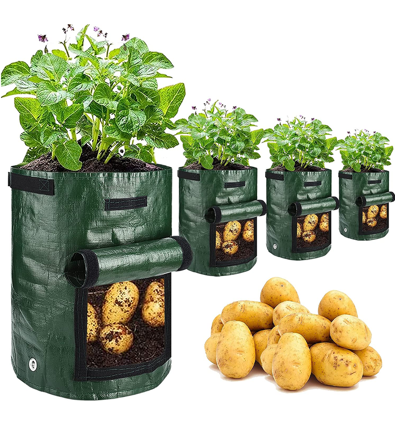 JJGoo Potato Grow Bags 4 Pack Grow Bags