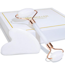 BAIMEI Jade Roller and Gua Sha Face Roller Beauty Skin Care Tools