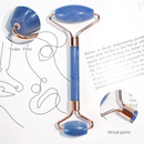 BAIMEI Jade Roller and Gua Sha Face Roller Beauty Skin Care Tools