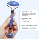 BAIMEI Jade Roller and Gua Sha Face Roller Beauty Skin Care Tools