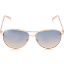 Jessica Simpson J106 Iconic Metal Aviator Sunglasses With UV Protection