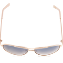 Jessica Simpson J106 Iconic Metal Aviator Sunglasses With UV Protection