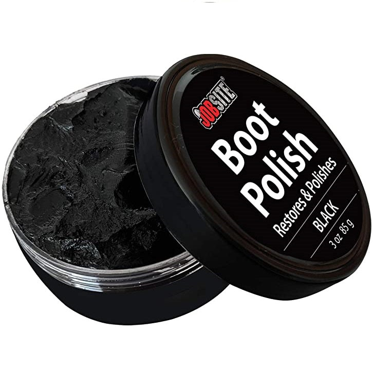 JobSite Premium Leather Boot & Shoe Polish Cream