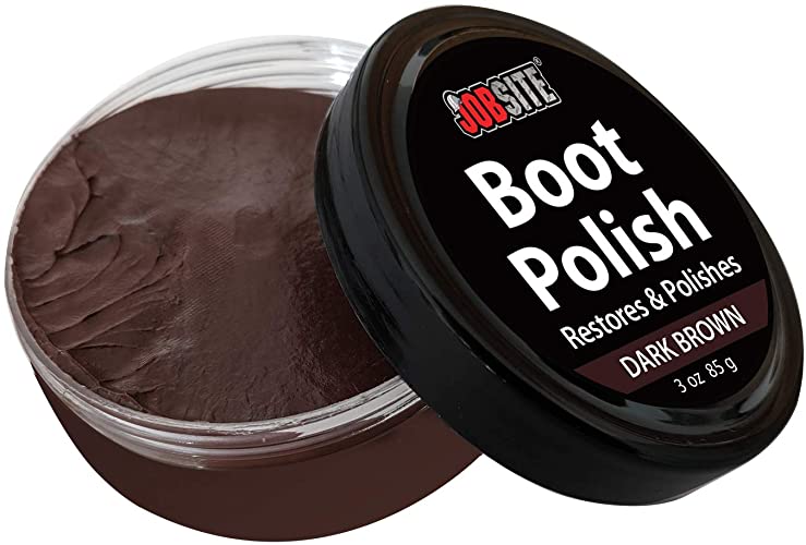 JobSite Premium Leather Boot & Shoe Polish Cream