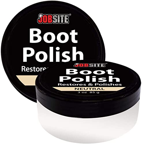 JobSite Premium Leather Boot & Shoe Polish Cream