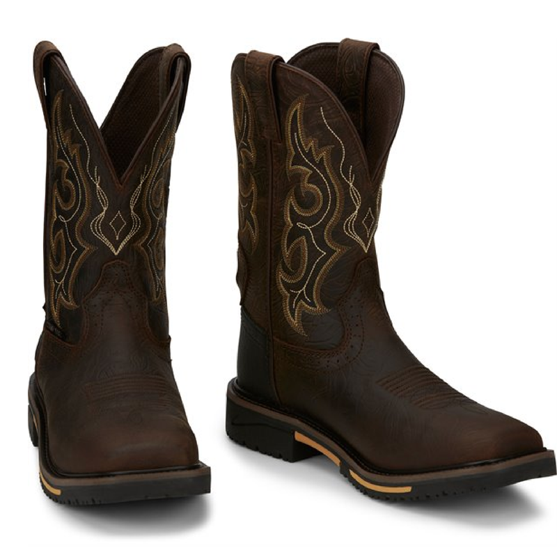 Justin Work Boots Mens Joist Comp Toe