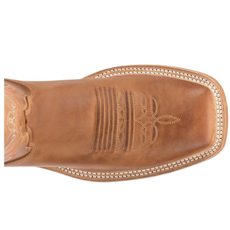 Justin austin 2025 distressed cognac