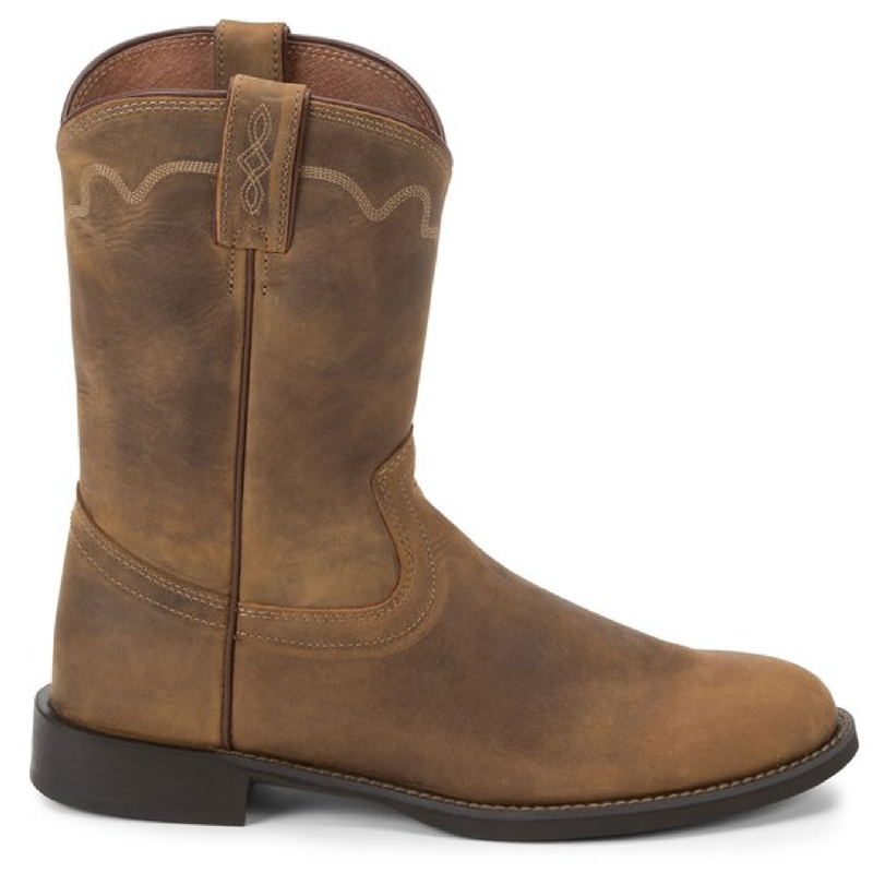 Justin Boots Mens Jeb Style 3902 Color Tan Apache