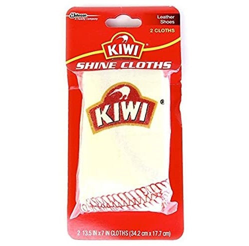 KIWI Shine Cloths, 2 CT (Pack - 6)