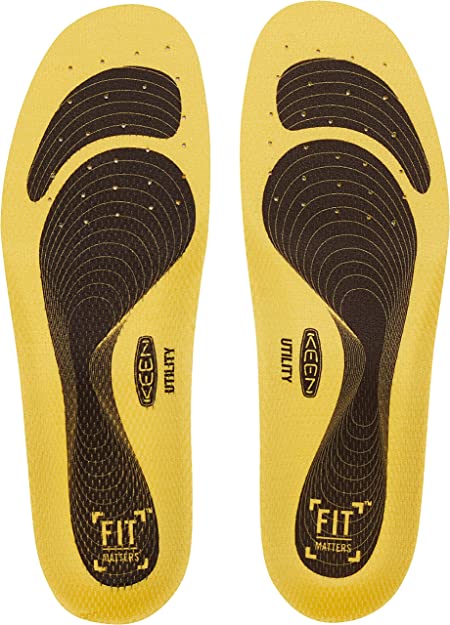 Keen Utility Men's K-10 Insole Replacement with Heel Pad for Neutral Arches Accessories