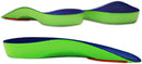 KidSole 3/4 Length Neon Shield Arch Support Insole for kids with foot pronation