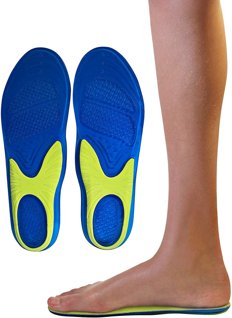 KidSole | Children's Slim Gel + Memory Foam Hybrid Insole for Comfort