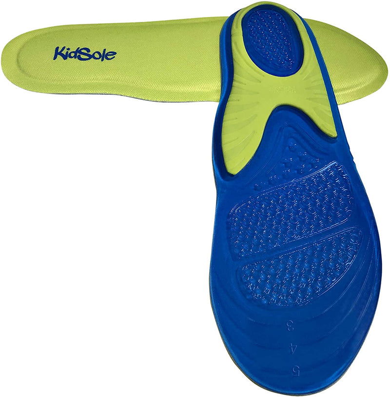 KidSole | Children's Slim Gel + Memory Foam Hybrid Insole for Comfort