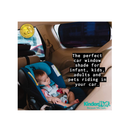 Kinder Fluff Car Window Sunshade Certificate for Baby 