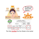 Kinder Fluff Car Window Sunshade Certificate for Baby 