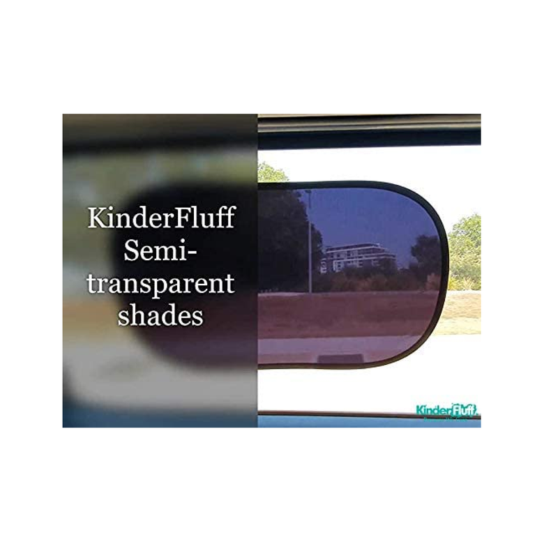 Kinder Fluff Car Window Sunshade Certificate for Baby 