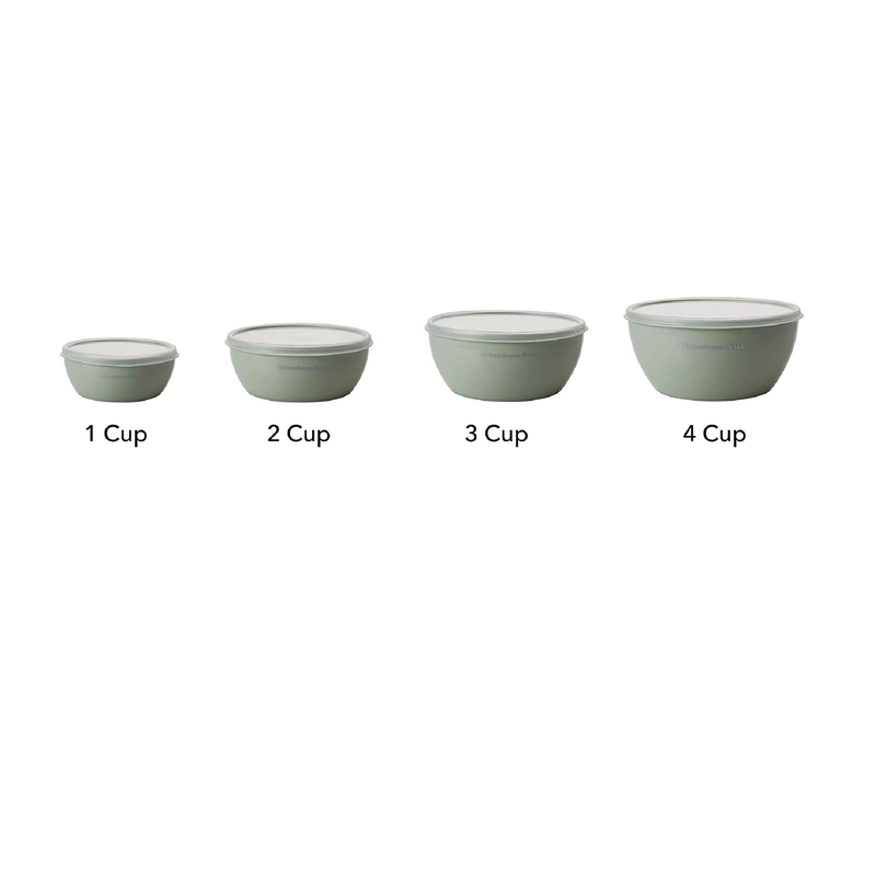 KitchenAid Prep Bowls With Lids Set of 4