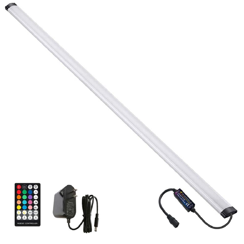 LAIFUNI Dimmable Under Cabinet Lighting RGB LED Light Bar(36 Inch)