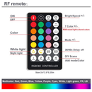 LAIFUNI Dimmable Under Cabinet Lighting RGB LED Light Bar(36 Inch)