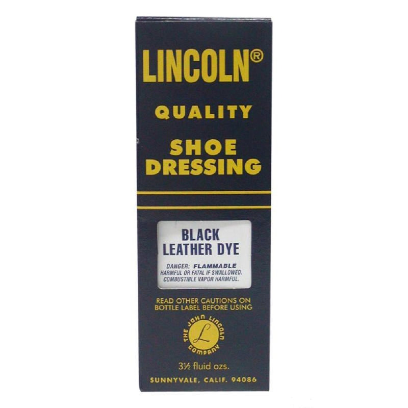 Lincoln Leather Dye All Color 3 1/2 Oz